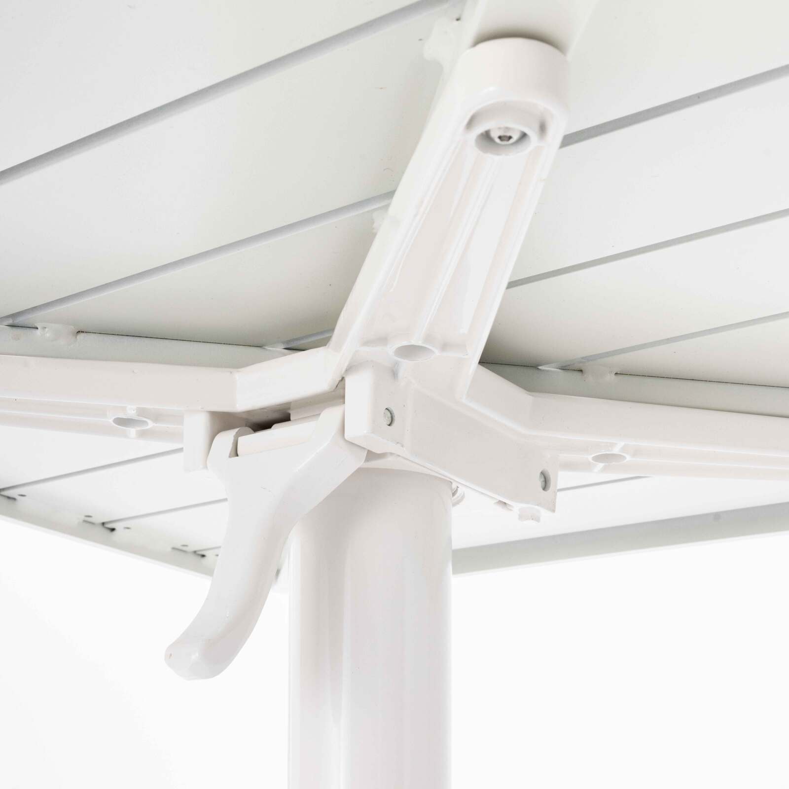 Mesa de terraza reclinable de aluminio 60x60 cm