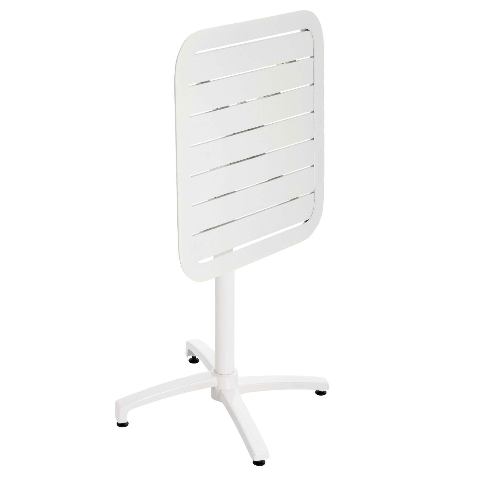 Mesa de terraza basculante de aluminio 70x70 cm