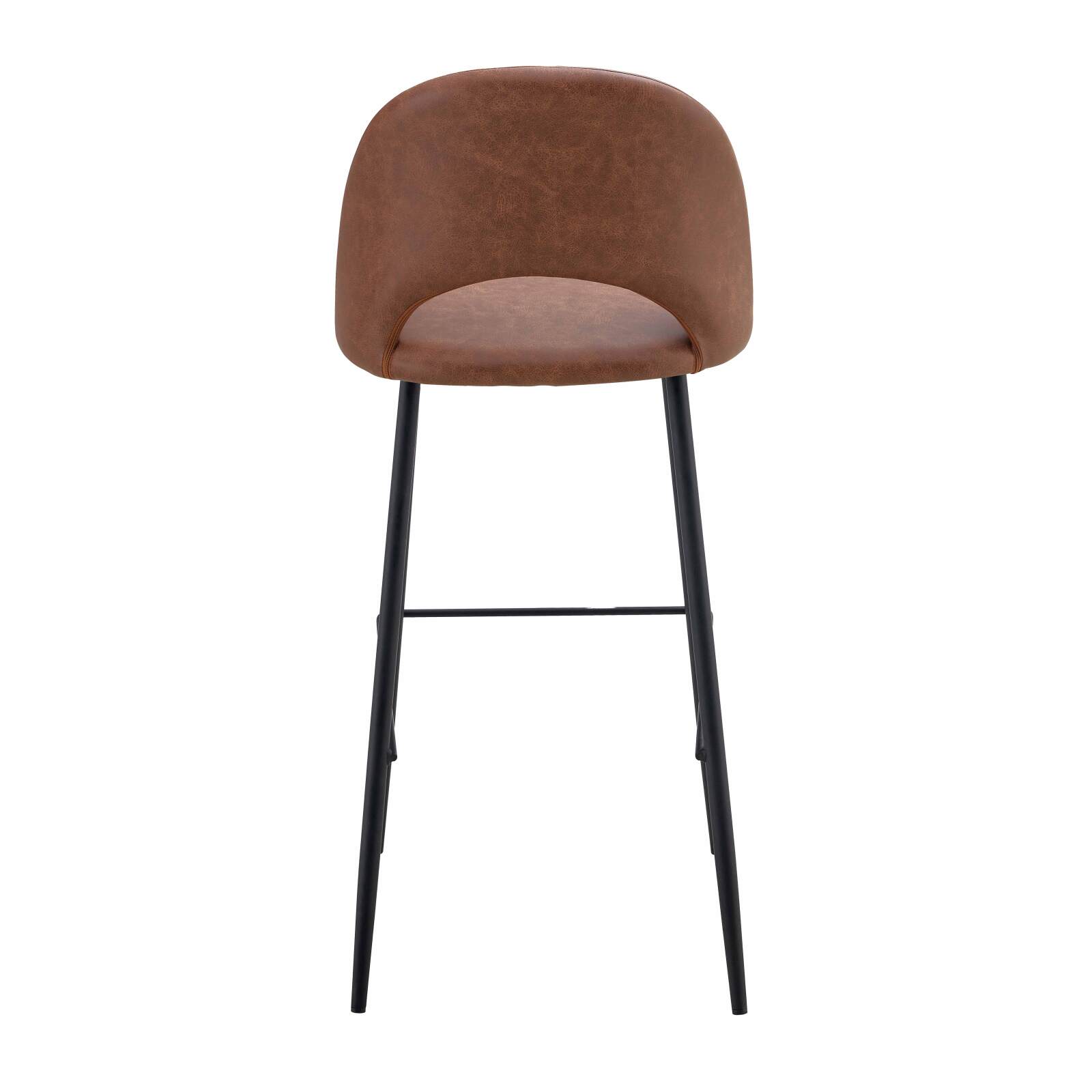 Lote de 2 tronas de metal y textil revestido