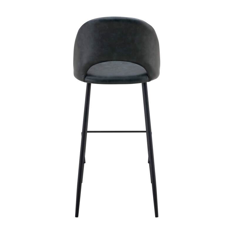 Lote de 2 tronas de metal y textil revestido