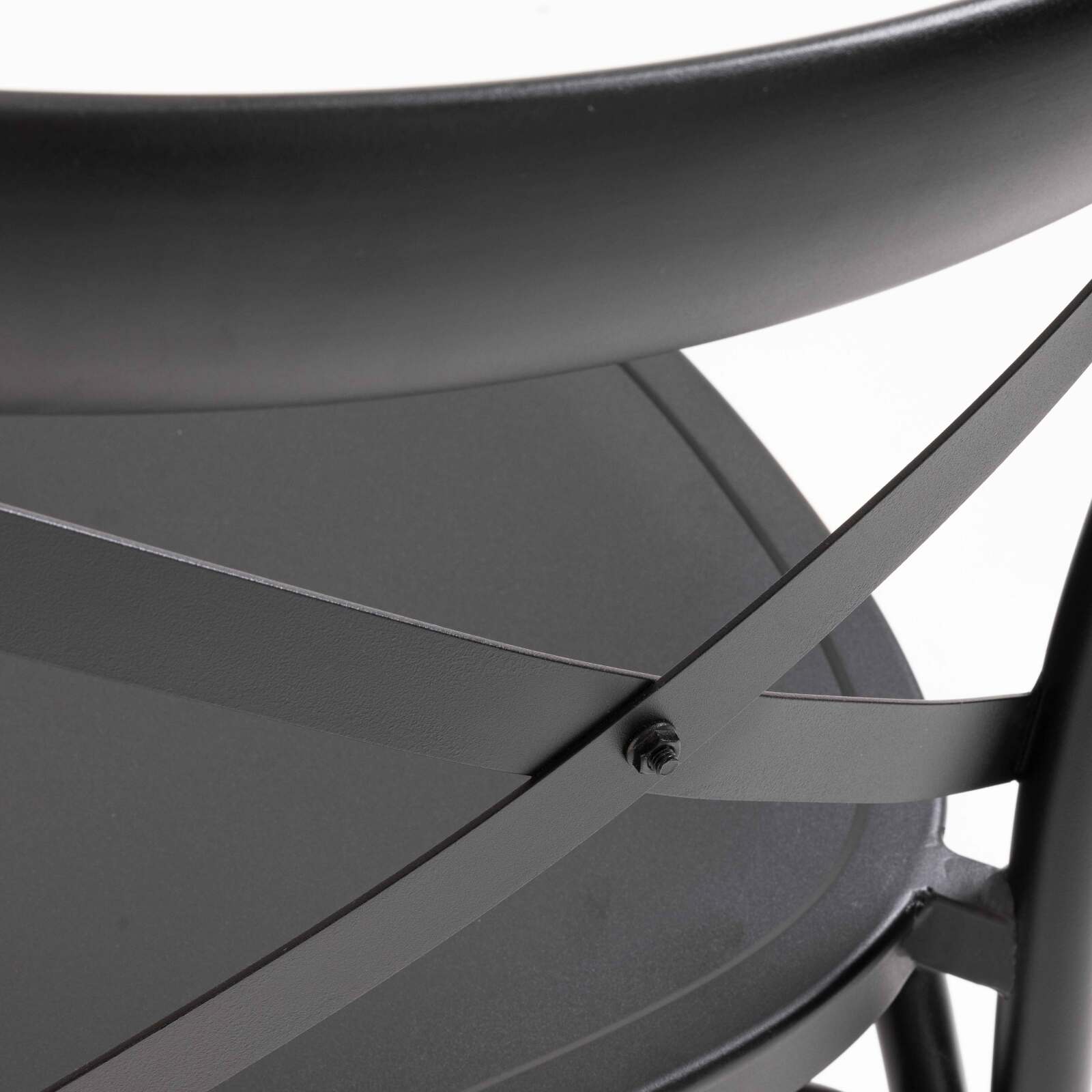 Silla alta de aluminio para terraza