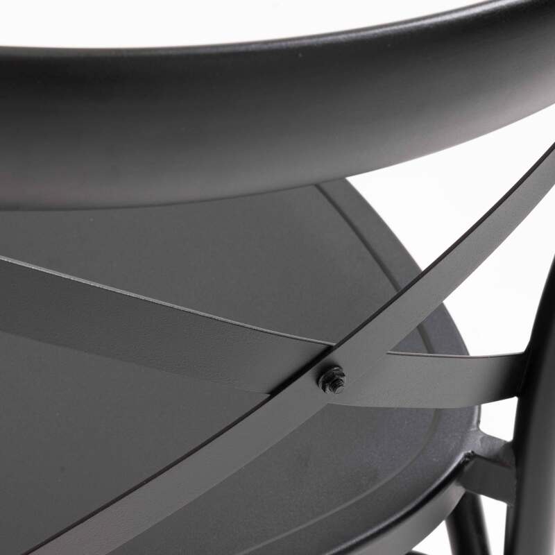 Silla alta de aluminio para terraza (5/7)