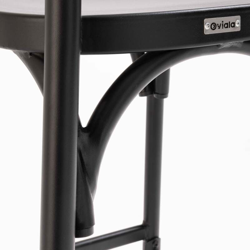 Silla alta de aluminio para terraza (6/7)