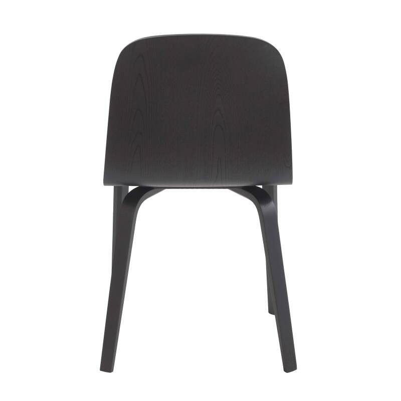 Lote de 2 sillas de madera contrachapada FSC®