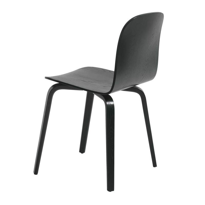 Lote de 2 sillas de madera contrachapada FSC®