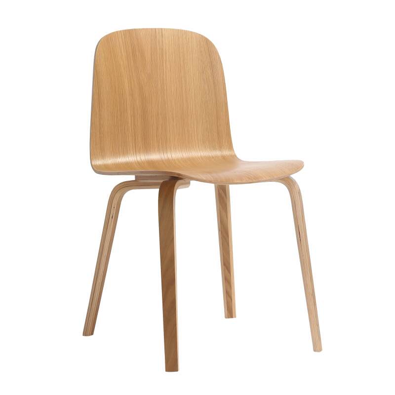 Lote de 2 sillas de madera contrachapada FSC® (3/8)