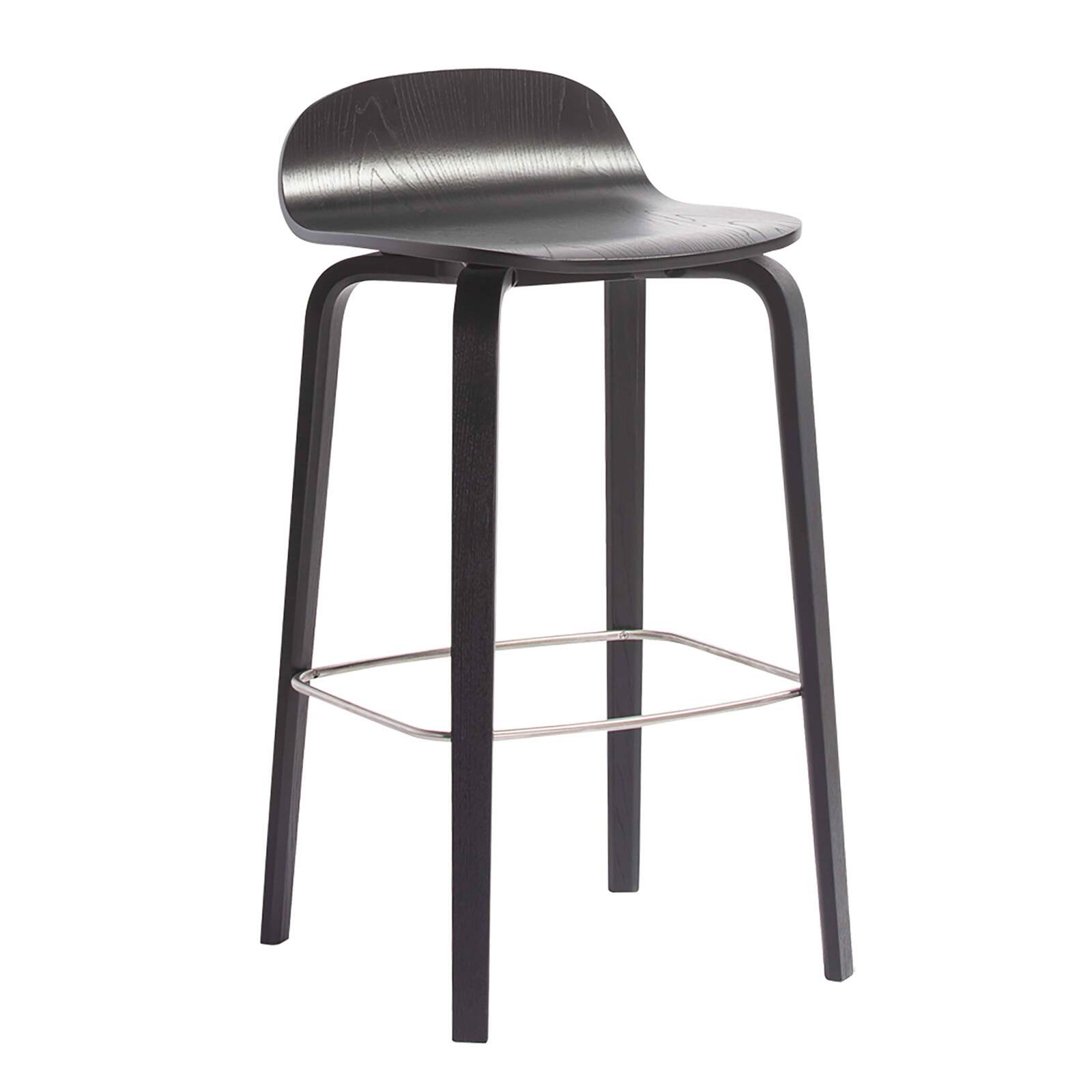 Silla alta de madera contrachapada Silla alta de madera contrachapada