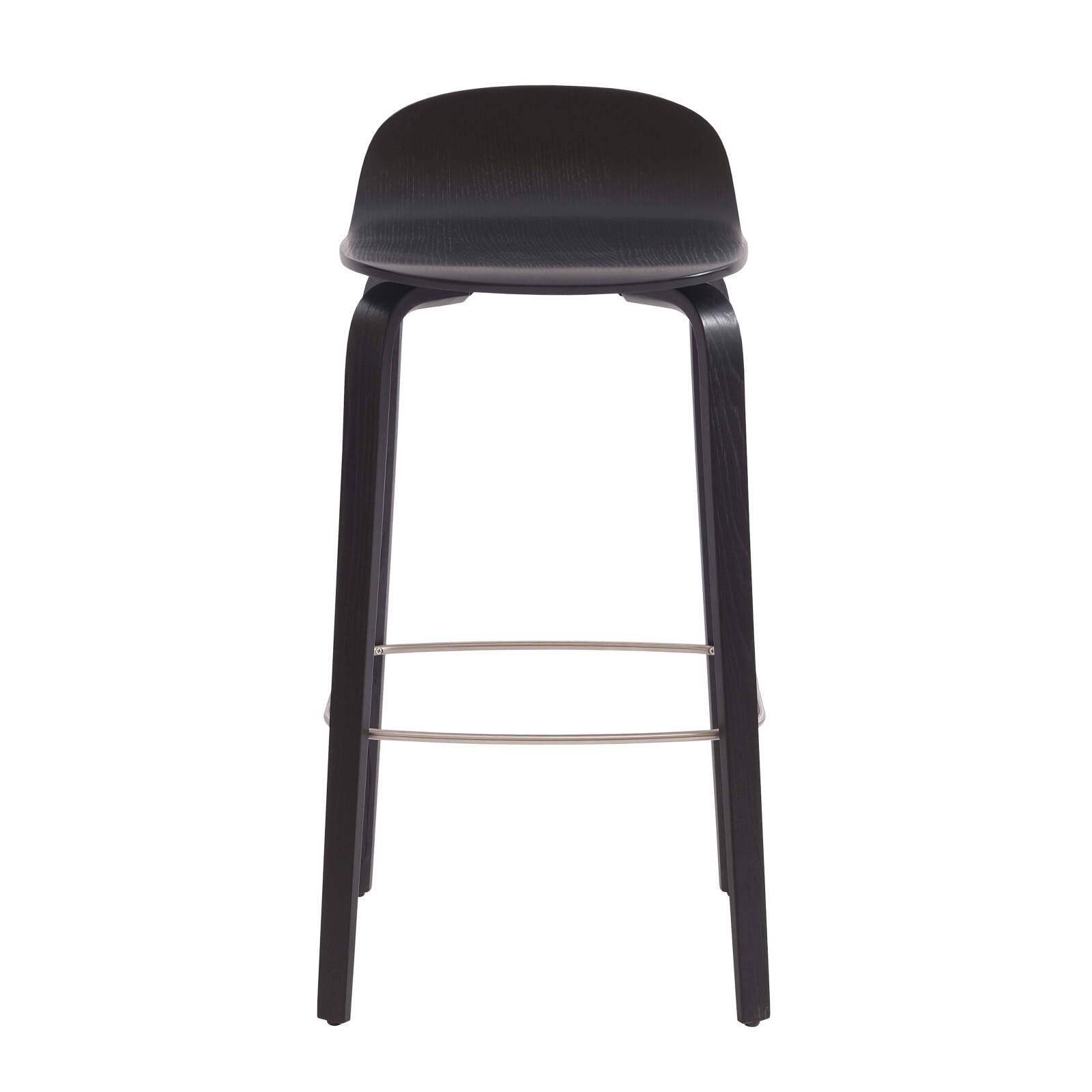 Silla alta de madera contrachapada Silla alta de madera contrachapada