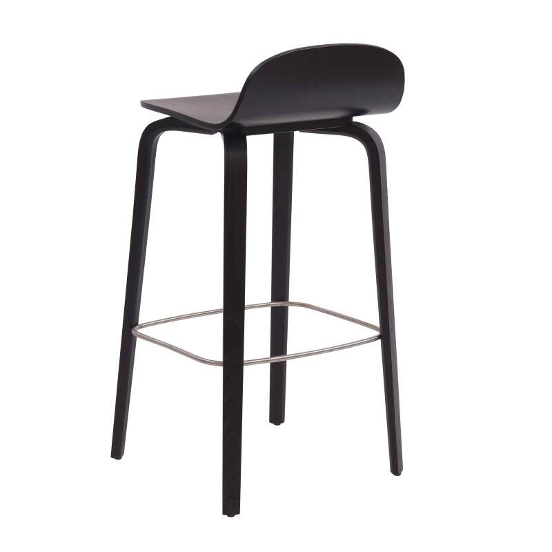 Silla alta de madera contrachapada (3/5)