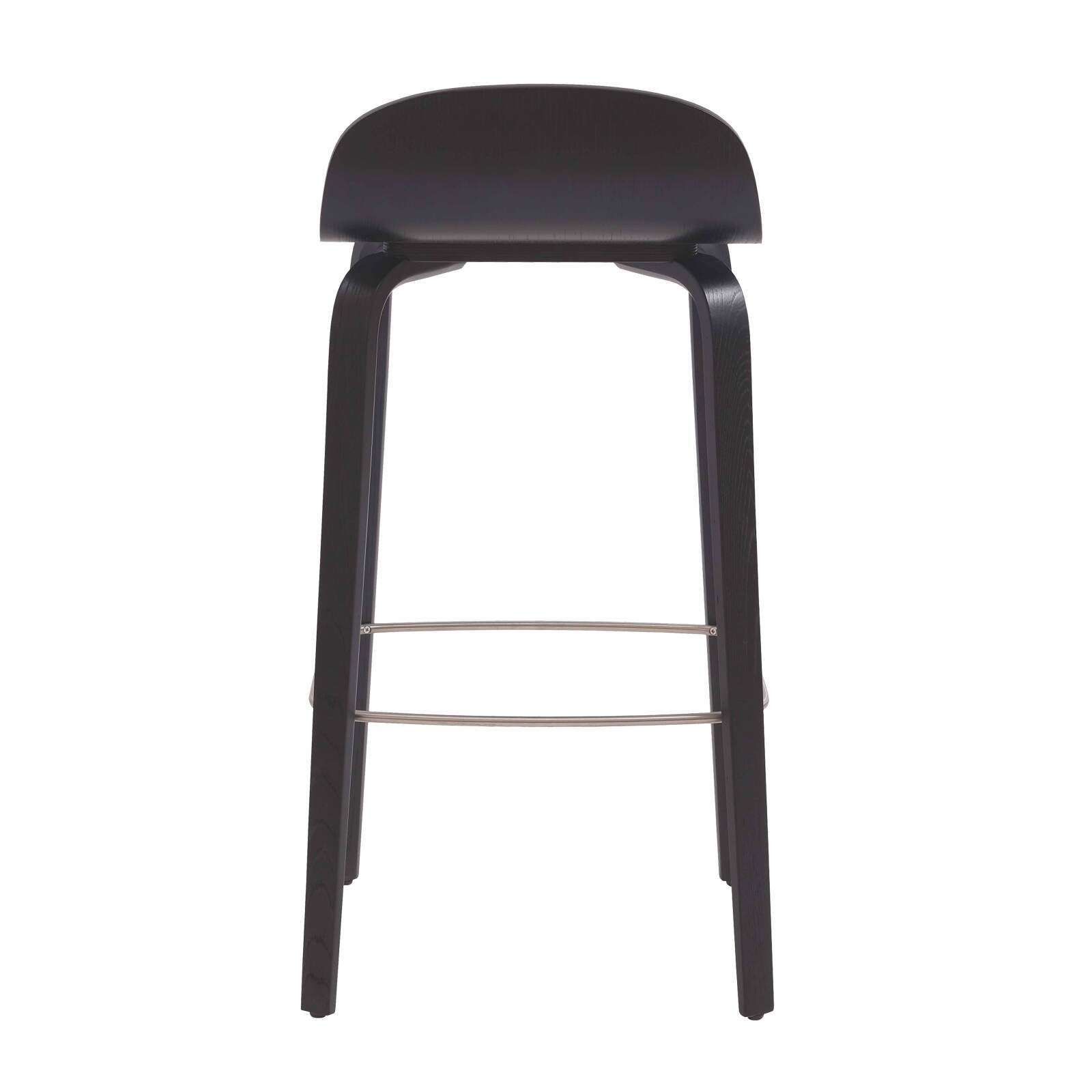 Silla alta de madera contrachapada Silla alta de madera contrachapada