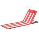 Colchón de playa plegable, reclinable 5 posiciones