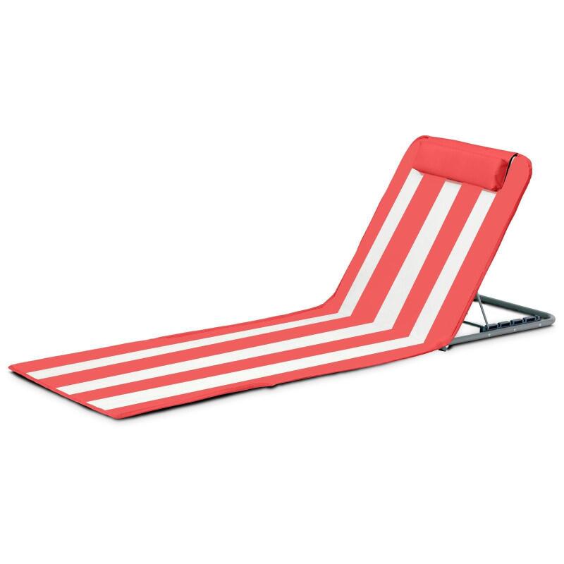 Colchón de playa plegable, reclinable 5 posiciones