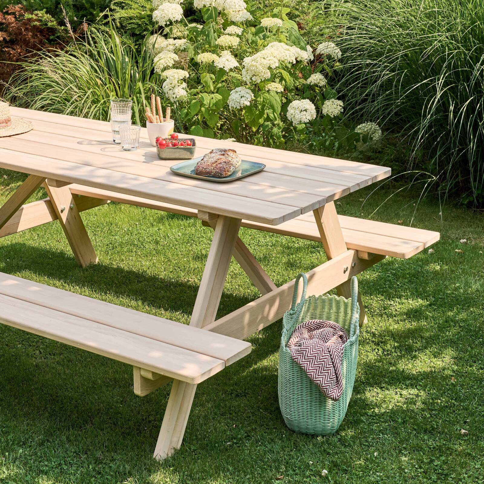 Mesa de picnic de madera FSC®