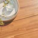 Mesa de jardín rectangular de madera de acacia