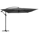 Sombrilla colgante reclinable y cuadrada 3 x 3 m
