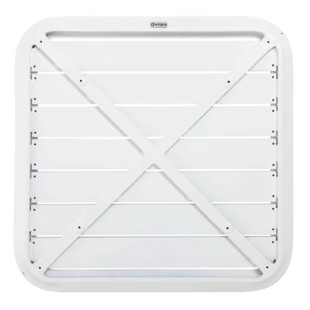 Tablero cuadrado de aluminio para terraza 70 x 70 cm (2/6)