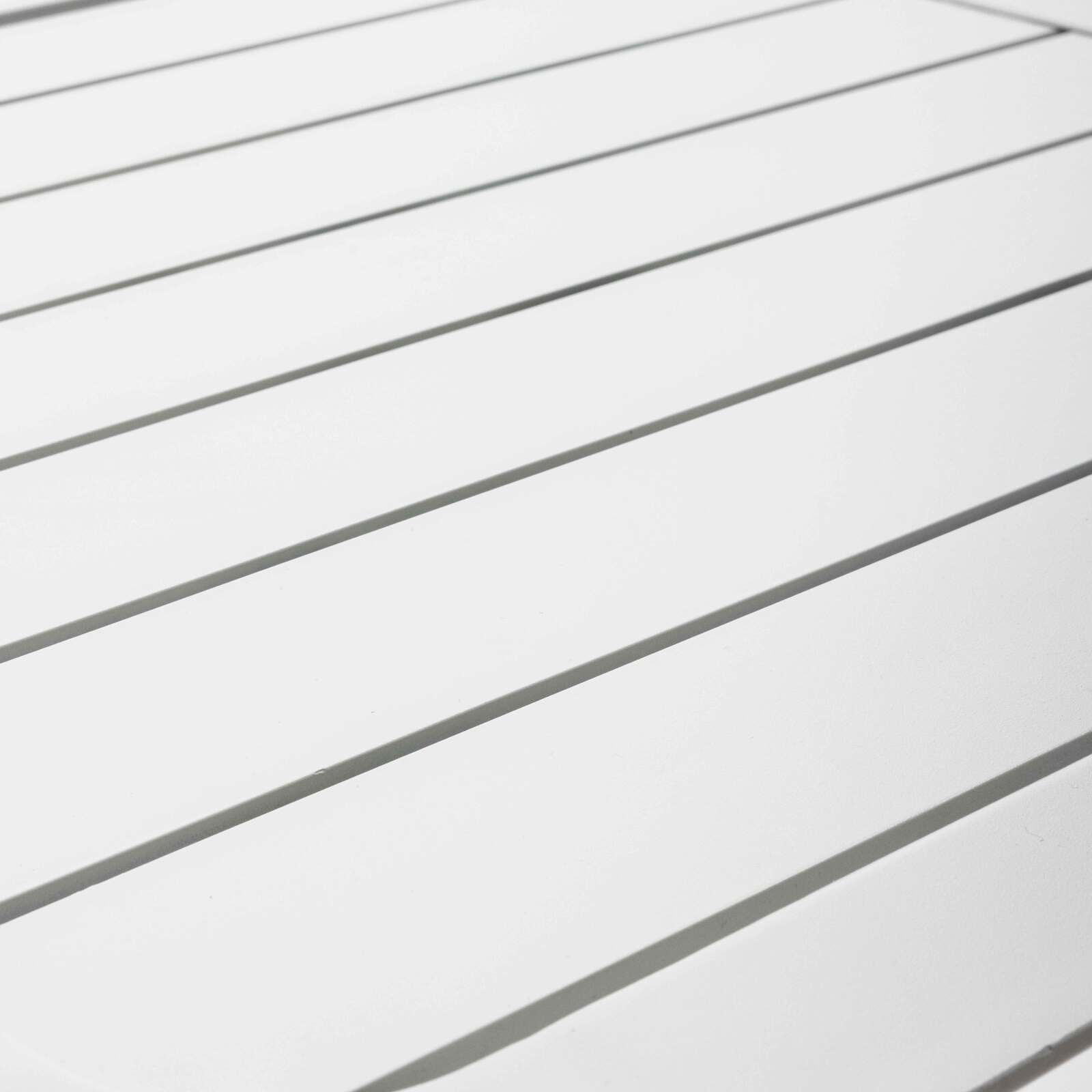 Tablero cuadrado de aluminio para terraza 70 x 70 cm