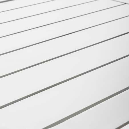 Tablero cuadrado de aluminio para terraza 70 x 70 cm (3/6)