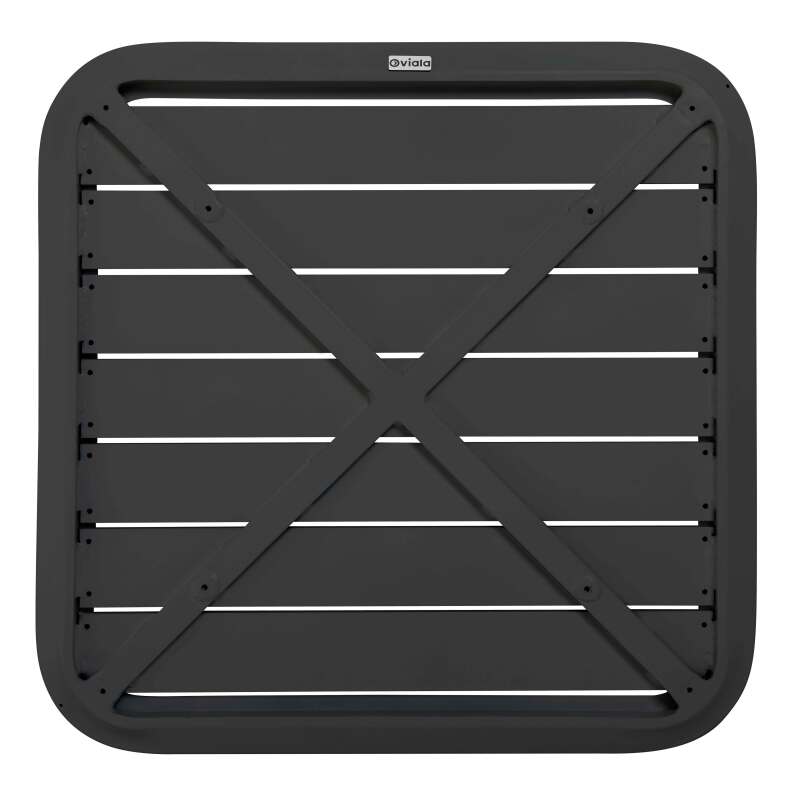 Tablero cuadrado de aluminio para terraza 60 x 60 cm