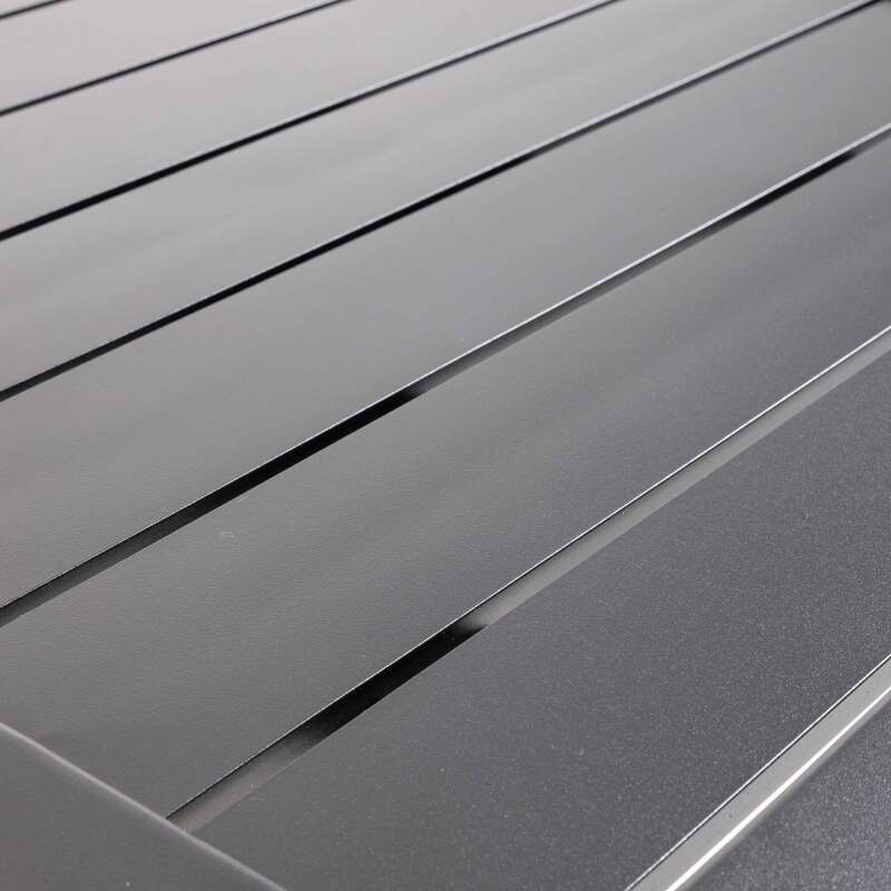 Tablero cuadrado de aluminio para terraza 60 x 60 cm