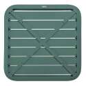 Tablero cuadrado de aluminio para terraza 60 x 60 cm