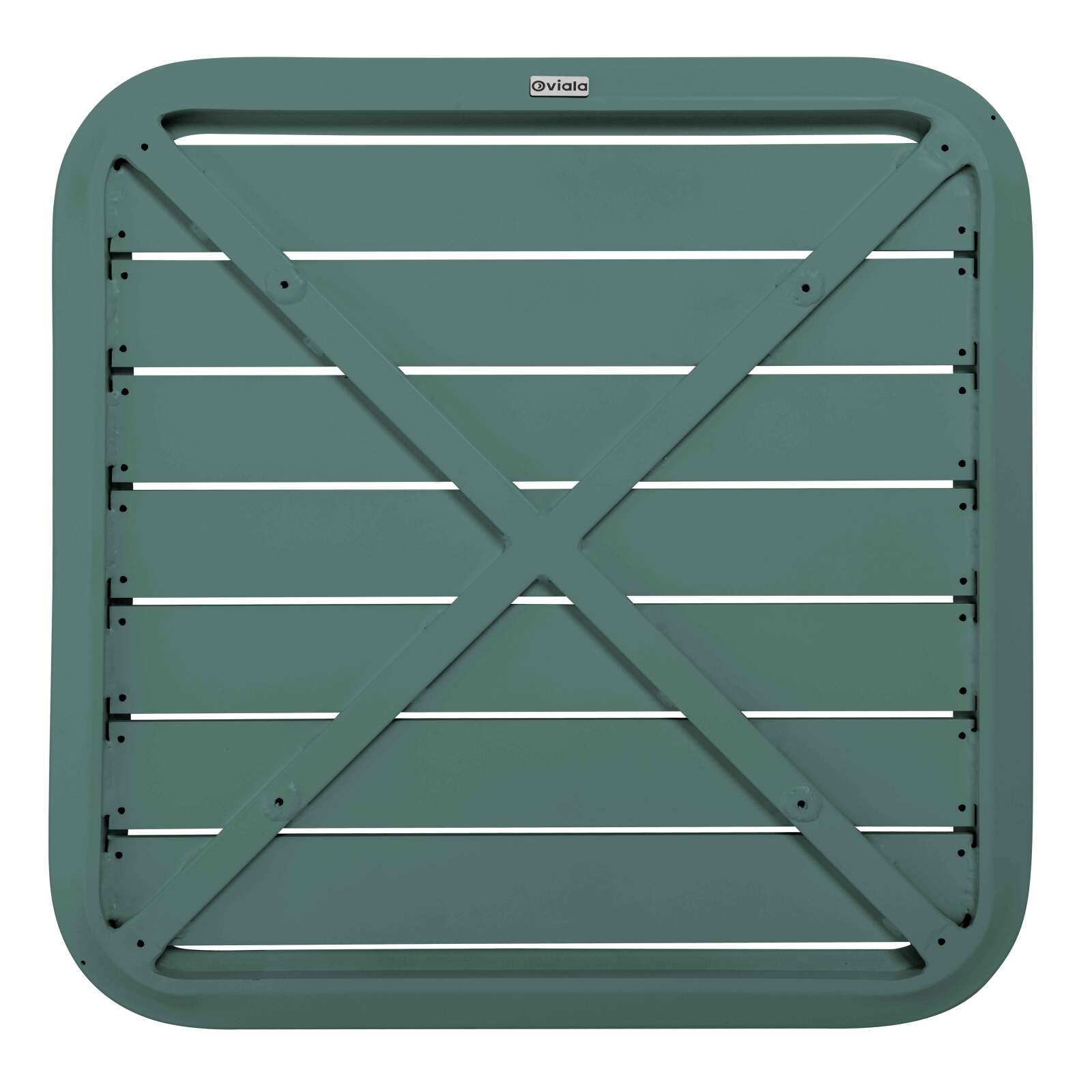 Tablero cuadrado de aluminio para terraza 60 x 60 cm