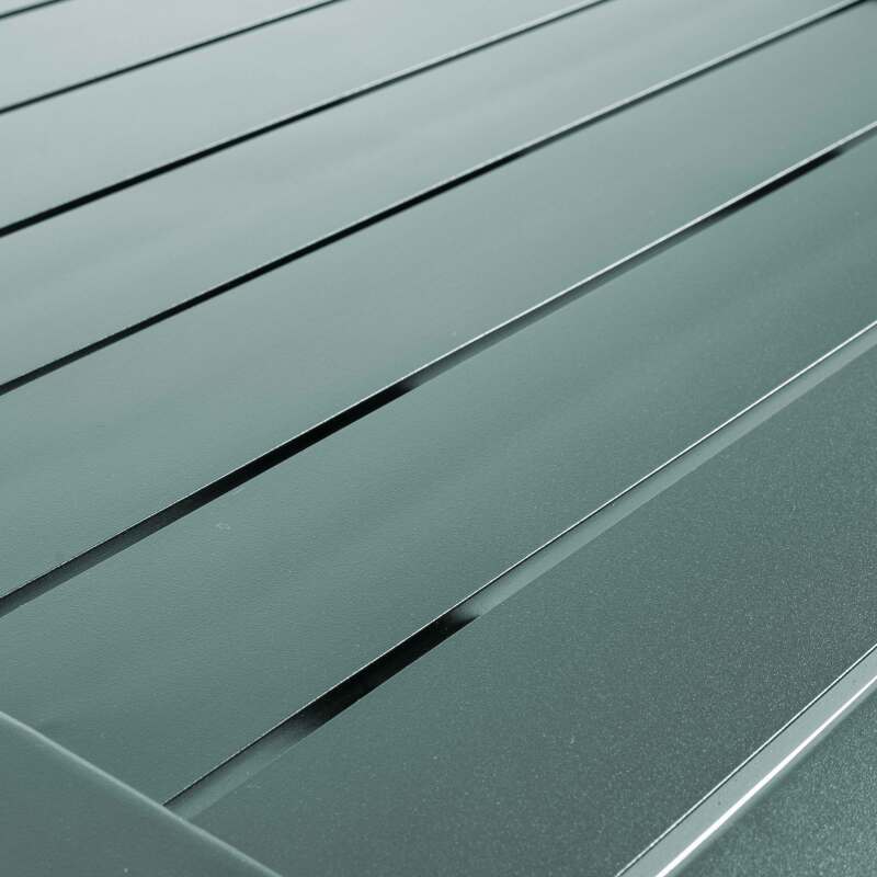 Tablero cuadrado de aluminio para terraza 60 x 60 cm (3/6)