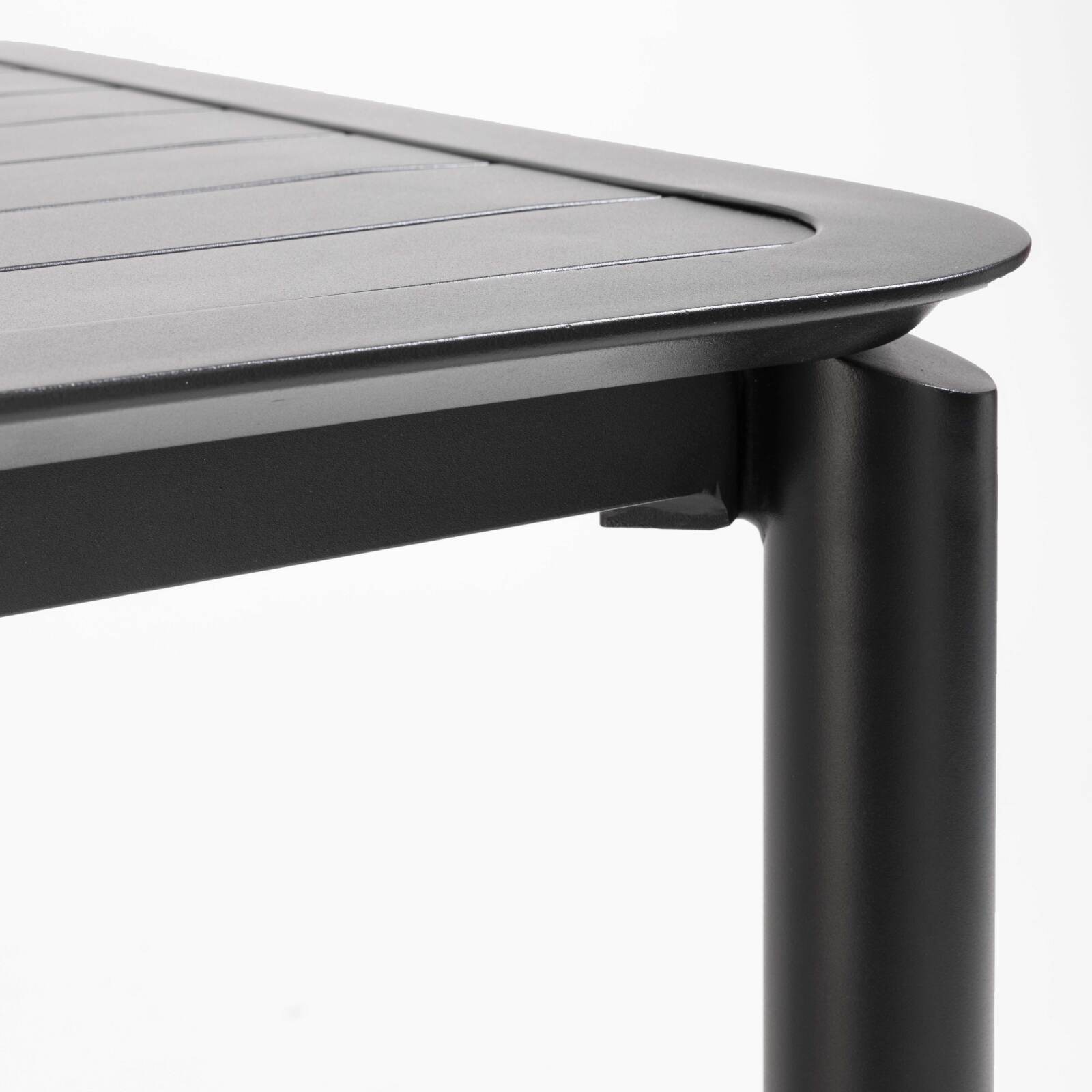 Mesa de aluminio para terraza