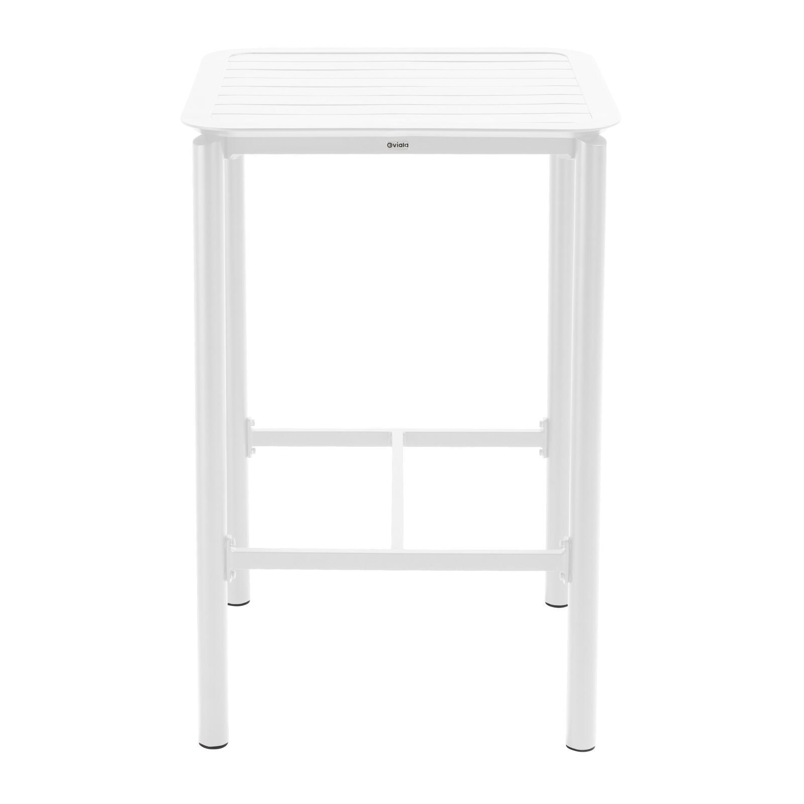 Mesa de aluminio para terraza