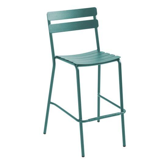Silla alta de aluminio
