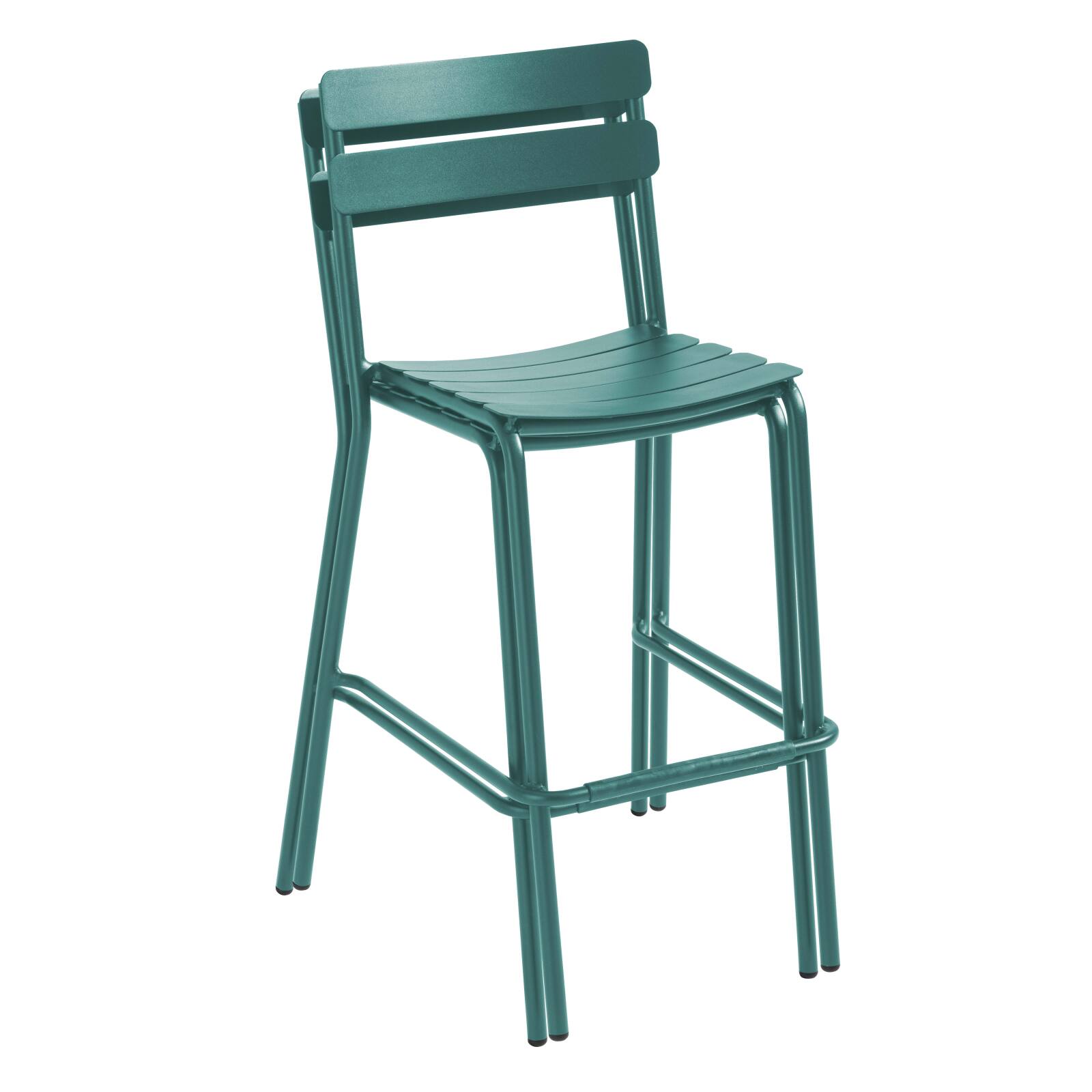 Silla alta de aluminio