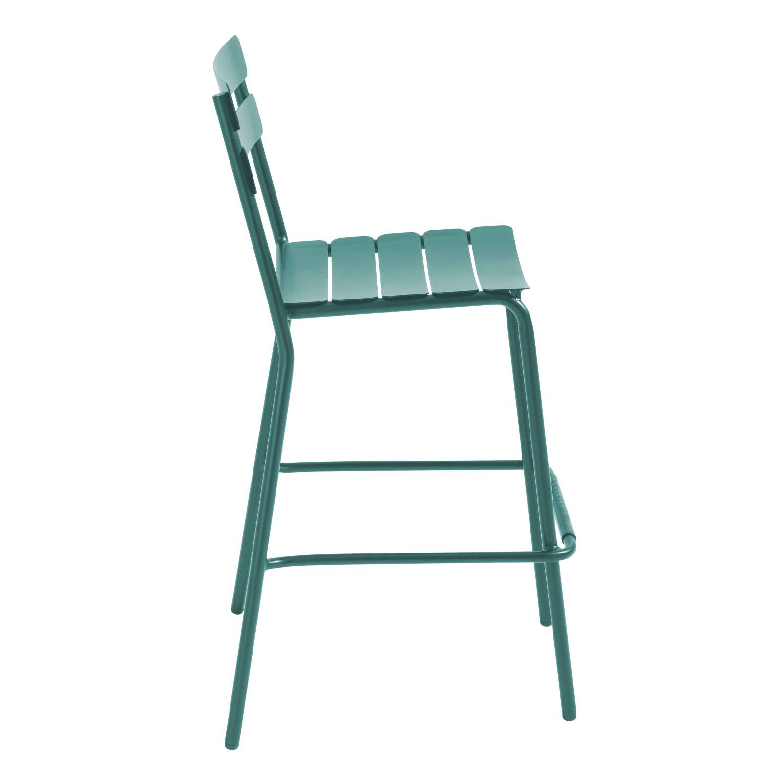 Silla alta de aluminio