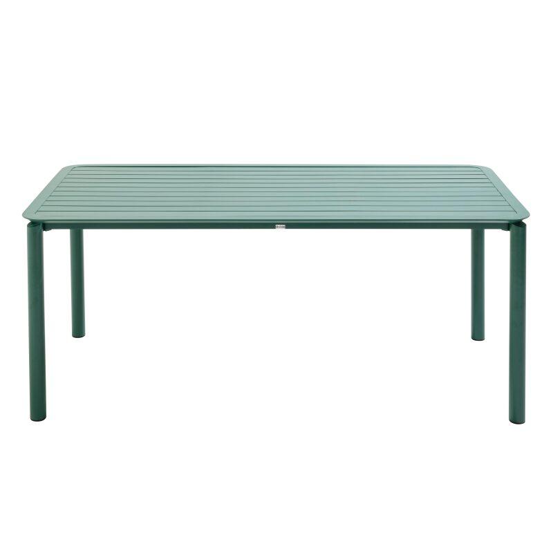 Mesa rectangular de aluminio para terraza (4/7)