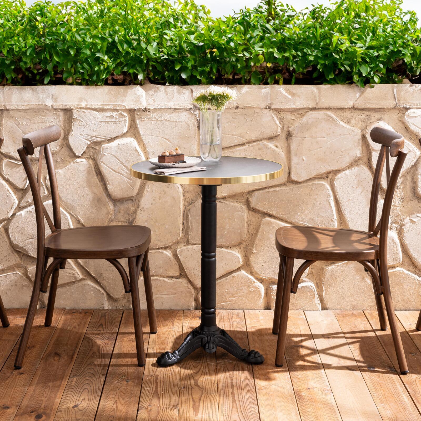 Pata de mesa con sistema basculante 72 cm en hierro fundido