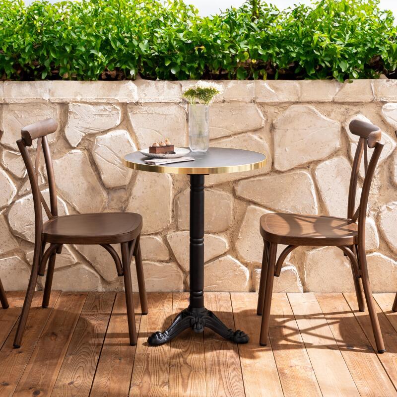 Pata de mesa con sistema basculante 72 cm en hierro fundido