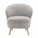 Sillón relax en madera y tela