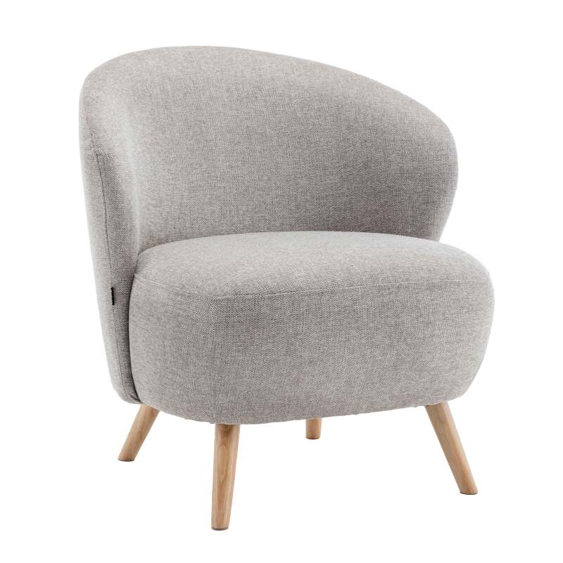 Sillón relax en madera y tela
