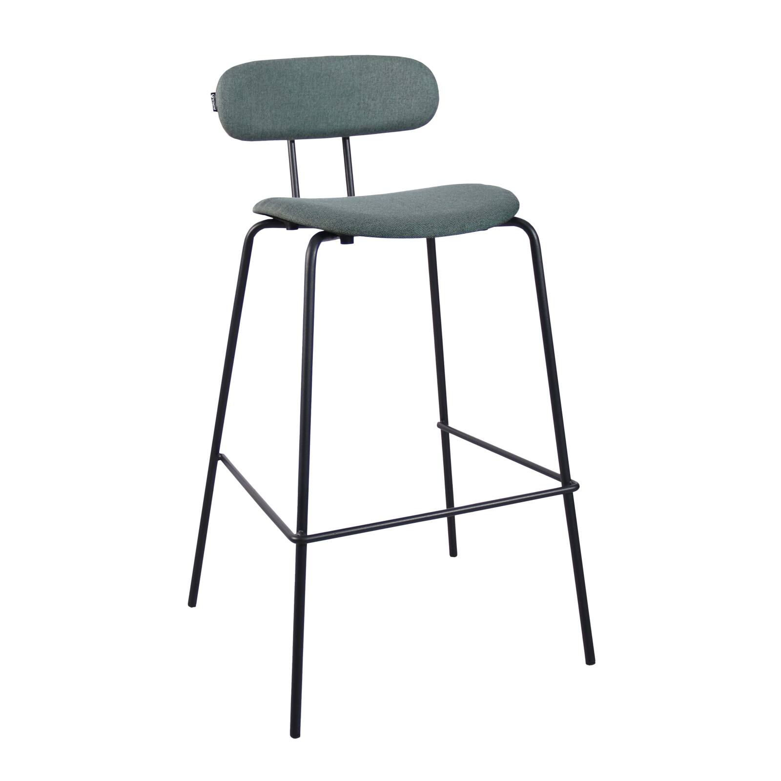 Conjunto de 2 tronas en acero y madera