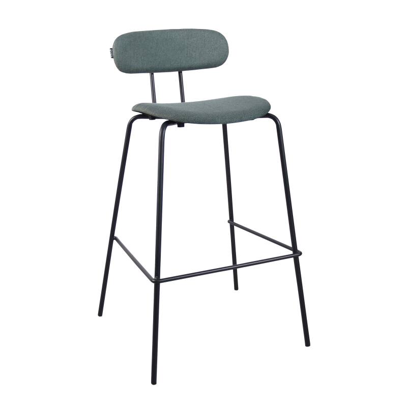 Conjunto de 2 tronas en acero y madera