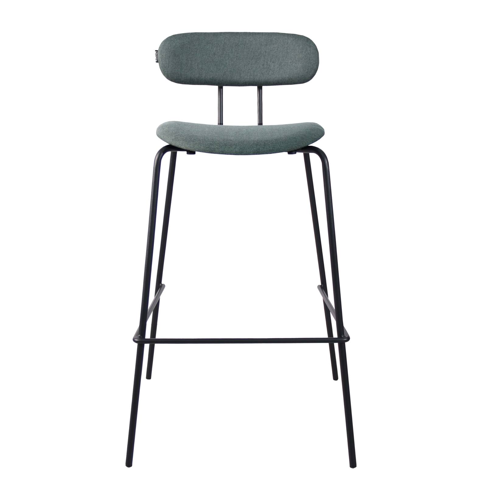 Conjunto de 2 tronas en acero y madera Conjunto de 2 tronas en acero y madera