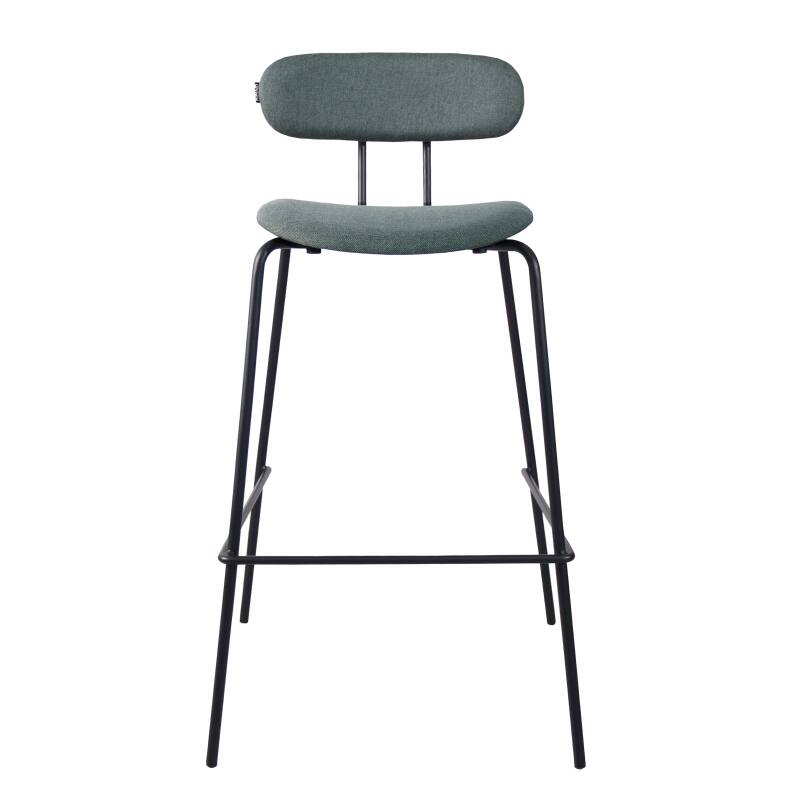 Conjunto de 2 tronas en acero y madera