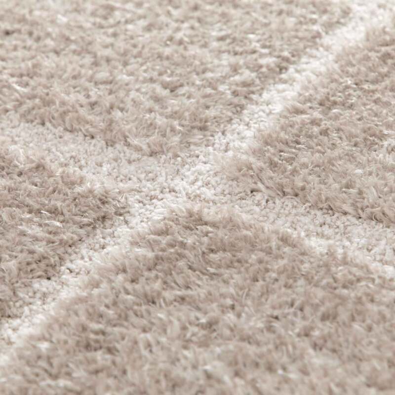 Alfombra shaggy rectangular de poliéster reciclado (3/7)