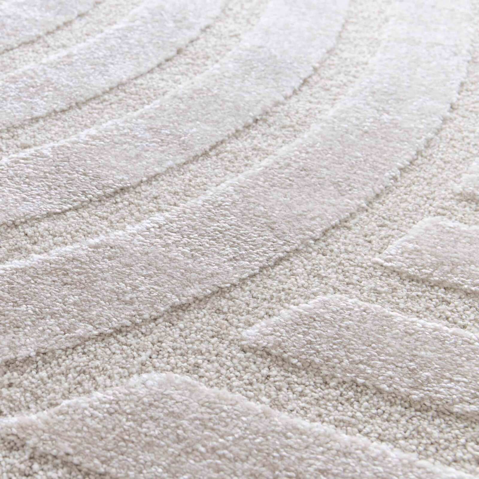 Alfombra shaggy rectangular de poliéster y polipropileno