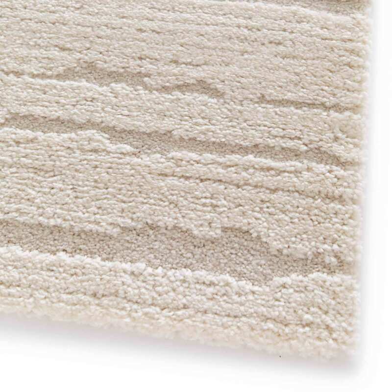 Alfombra shaggy rectangular de poliéster y polipropileno (5/6)