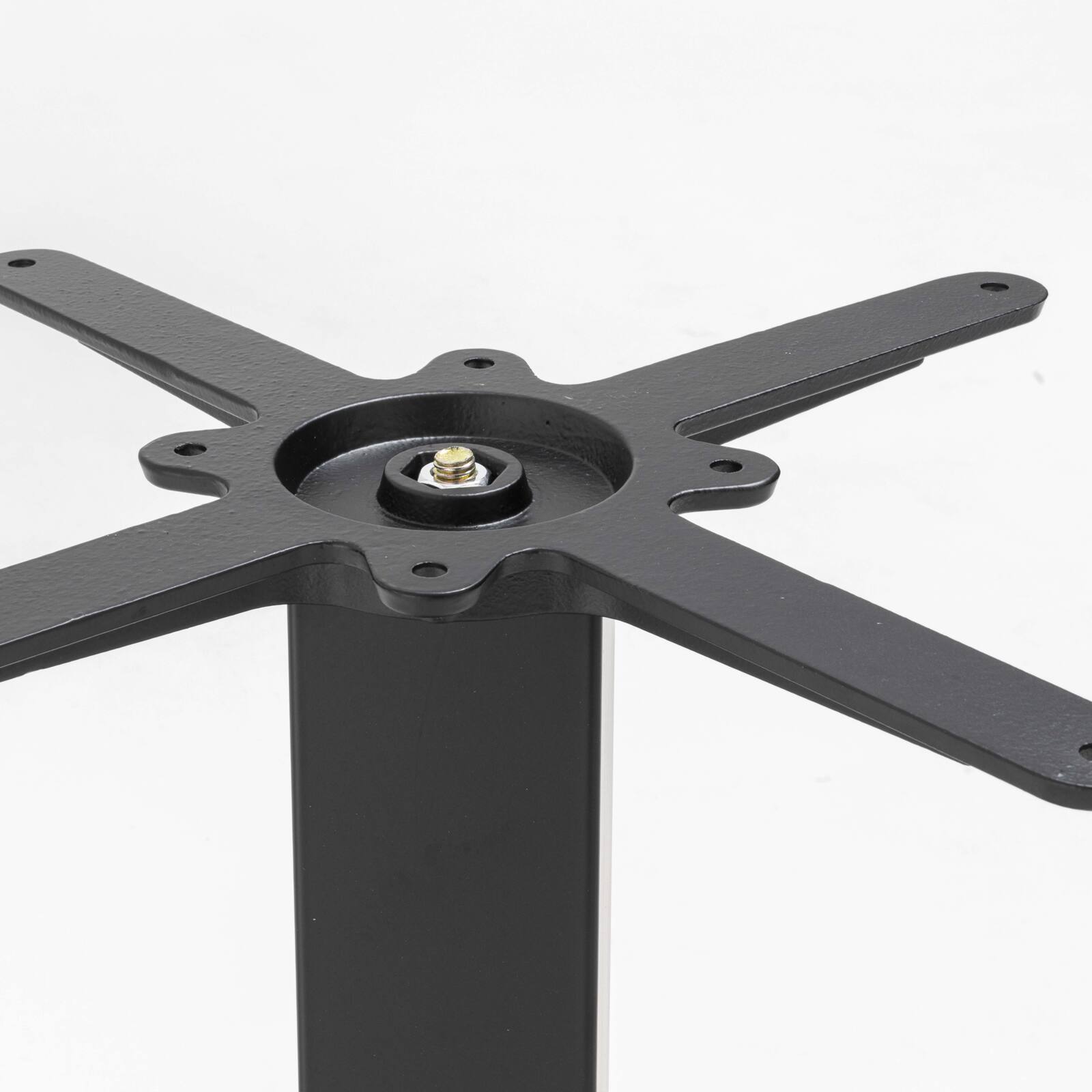 Base de mesa de acero y hierro fundido 45 x 73 cm Base de mesa de acero y hierro fundido 45 x 73 cm