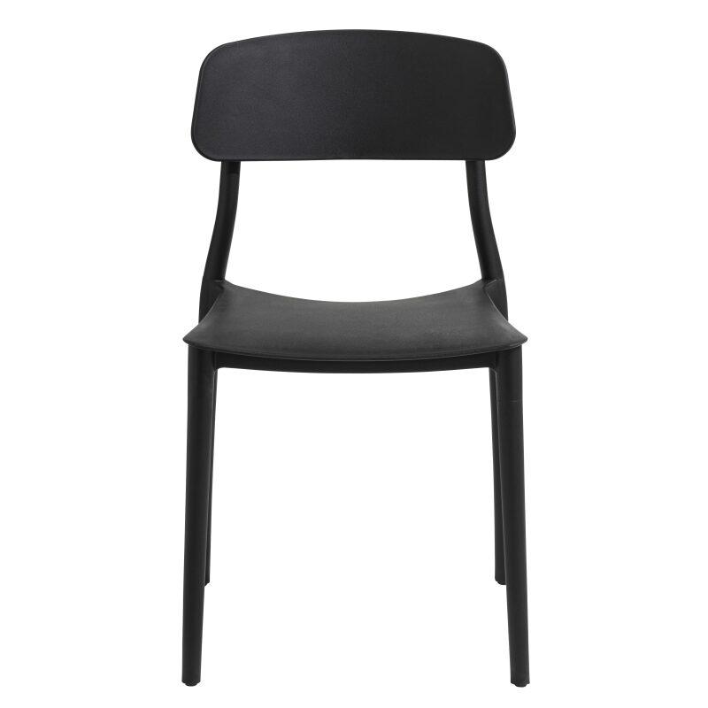 Juego de 2 sillas de plástico para terraza (5/7)