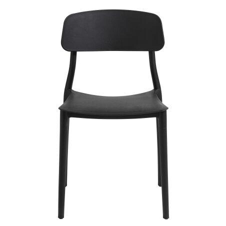 Juego de 2 sillas de plástico para terraza (5/7)