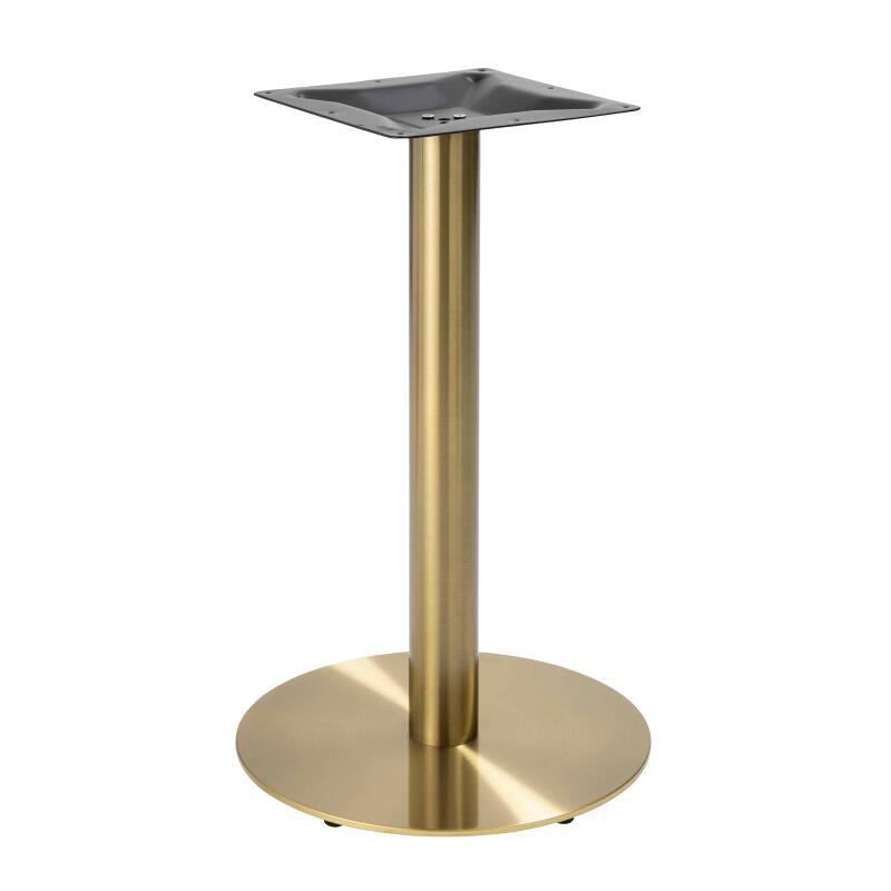 Base de mesa de acero inoxidable