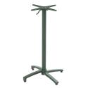 Pie de mesa con sistema de inclinación 108 cm en aluminio