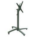 Pie de mesa con sistema inclinable de 72 cm en aluminio